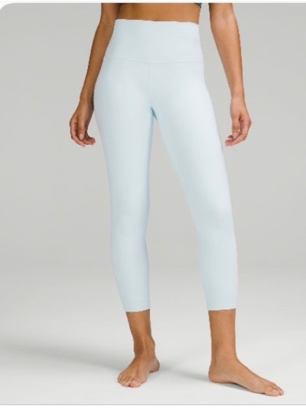 Lululemon Align Leggings 25” ,Powder Blue, Size 6